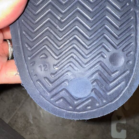 Adidas Blue and White Slide Sandals NWT - Picture 3 of 3